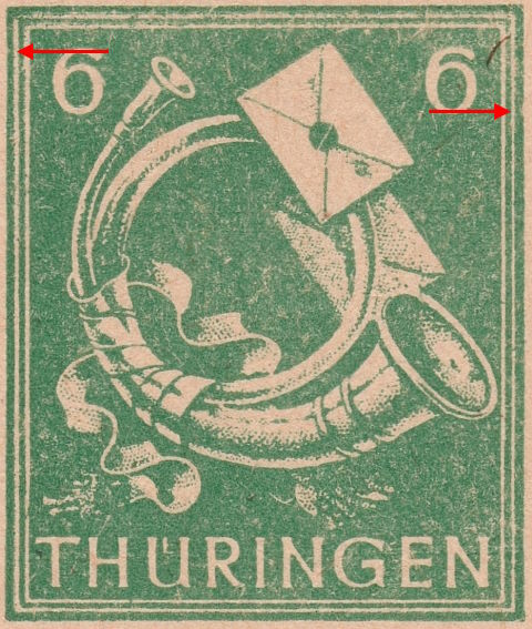 Wertstempel Typ K XVII